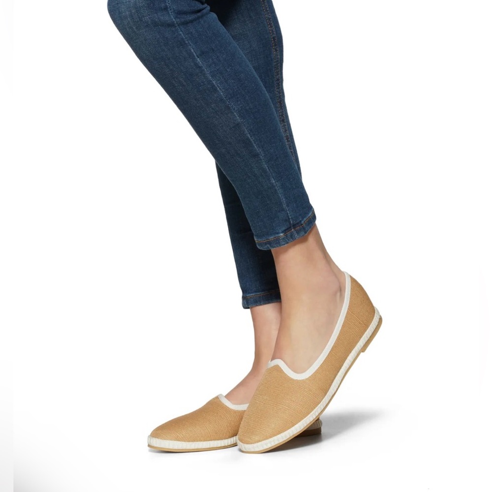 Italeau Organic Cotton Canvas Flats